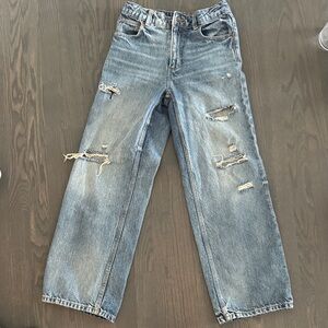 Zara Kids Distressed Blue Jeans